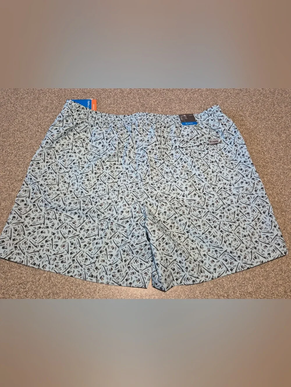 Nwt Mens Columbia Pfg Swim Trunks Size Xl